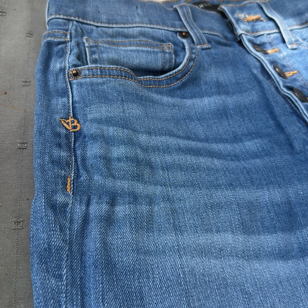 Veronica Beard Blue Flare & Wide Leg Jeans - Picture 8 of 12